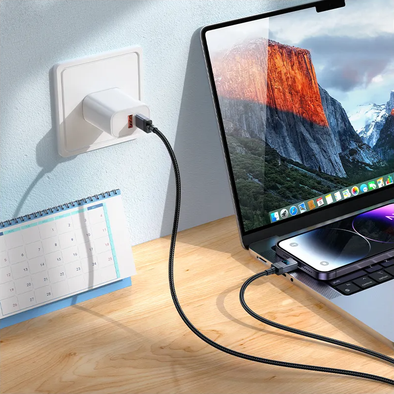 Καλώδιο Δεδομένων και Φόρτισης USB-C - Lightning HOCO X118 Display, 27W, 1m, Μαύρο