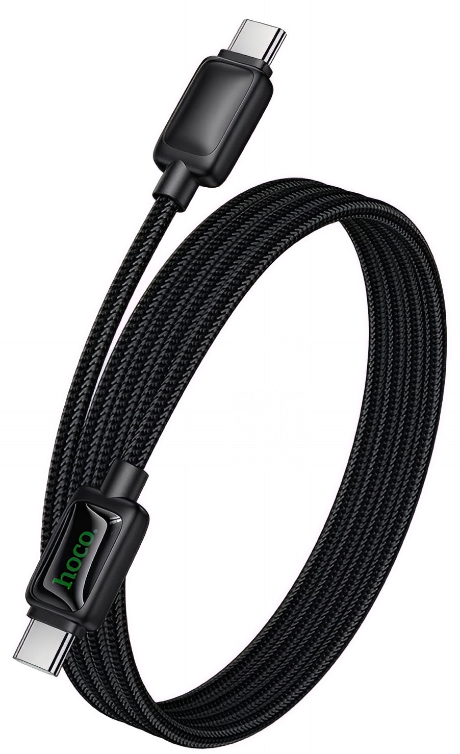 Καλώδιο Δεδομένων και Φόρτισης USB-C - USB-C HOCO U146, 60W, 1.2m, Μαύρο