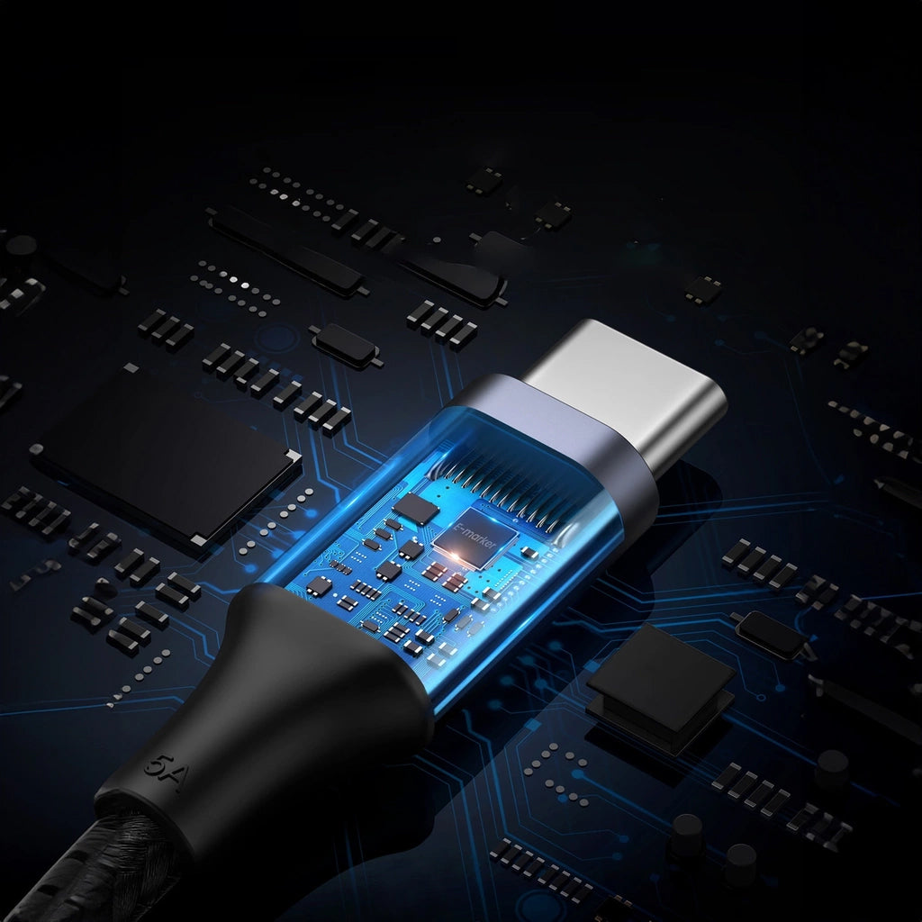 Καλώδιο Δεδομένων και Φόρτισης USB-C - USB-C UGREEN US316, 100W, 0.5m, Γκρι