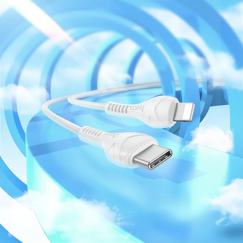 Καλώδιο Δεδομένων και Φόρτισης USB-C - Lightning HOCO X37, 27W, 1m, Λευκό