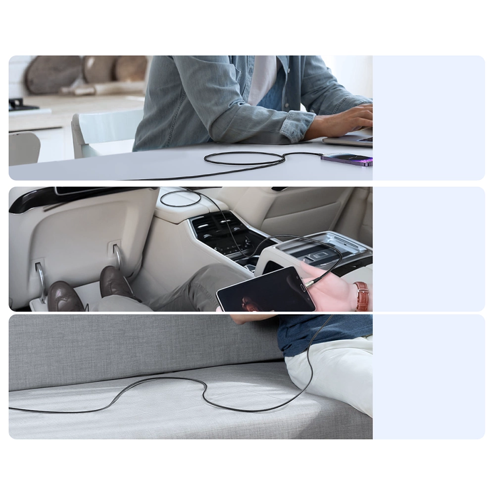 Καλώδιο Δεδομένων και Φόρτισης USB-A - Lightning Joyroom SA31-AL3, 18W, 1.2m, Μαύρο
