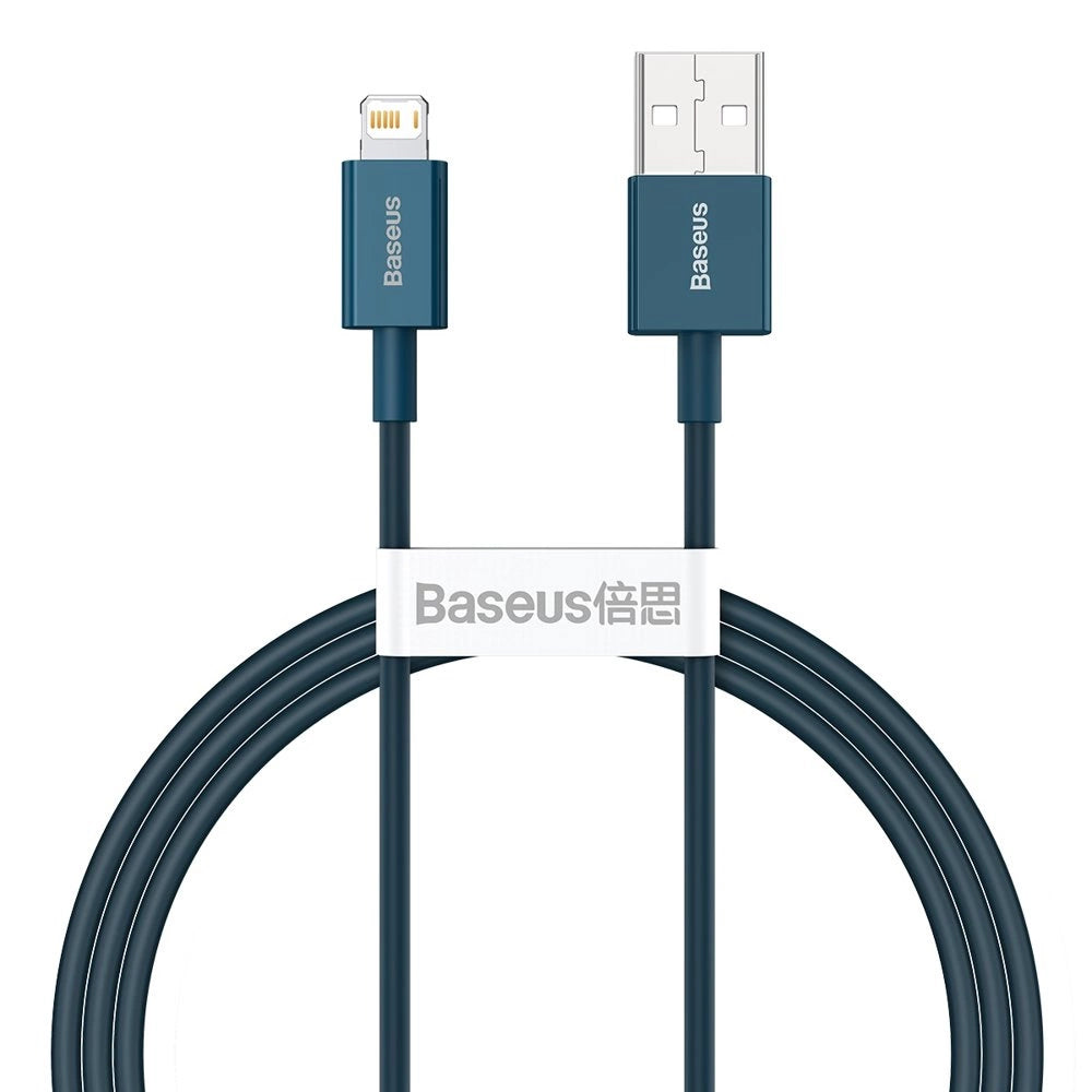 Καλώδιο δεδομένων και φόρτισης USB-A - Lightning Baseus Superior Series, 20W, 1m, μπλε CALYS-A03