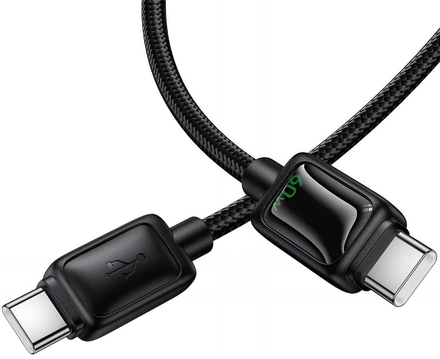 Καλώδιο Δεδομένων και Φόρτισης USB-C - USB-C HOCO U146, 60W, 1.2m, Μαύρο