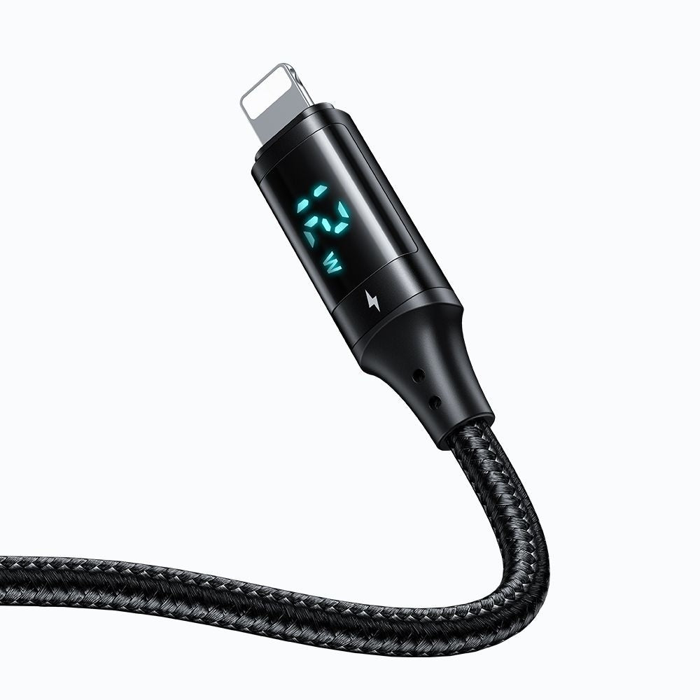 Καλώδιο Δεδομένων και Φόρτισης USB-A - Lightning McDodo CA-1060 Display, 12W, 1.2m, Μαύρο