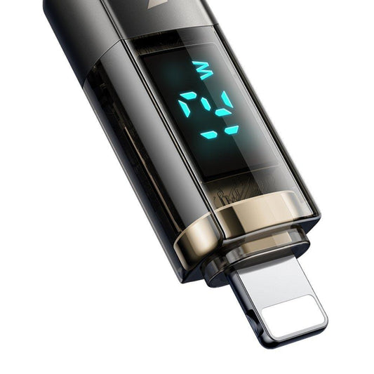 Καλώδιο Δεδομένων και Φόρτισης USB-A - Lightning McDodo CA-3620 Οθόνη Αυτόματης Διακοπής Ρεύματος, 18W, 1.2m, Μαύρο