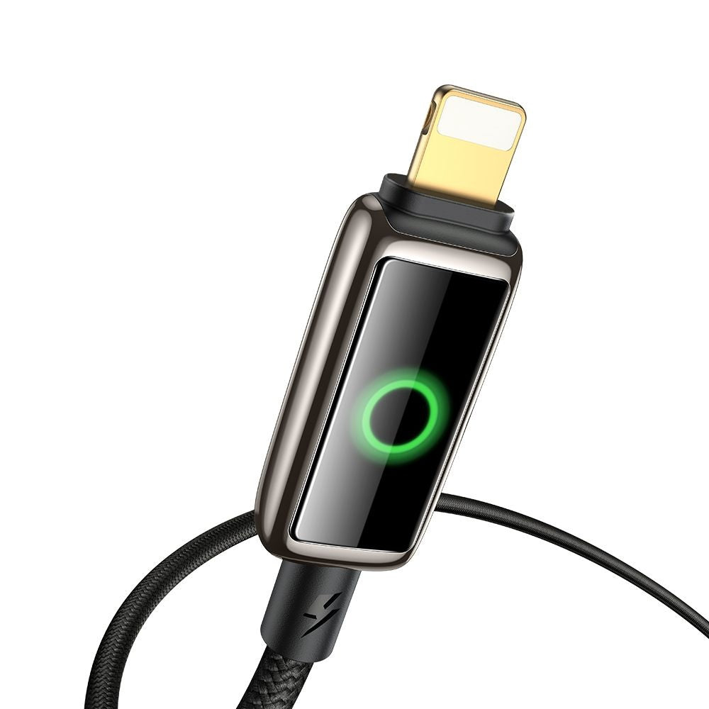 Καλώδιο Δεδομένων και Φόρτισης USB-A - Lightning McDodo CA-6590 Auto Power Off, 18W, 1.2m, Μαύρο