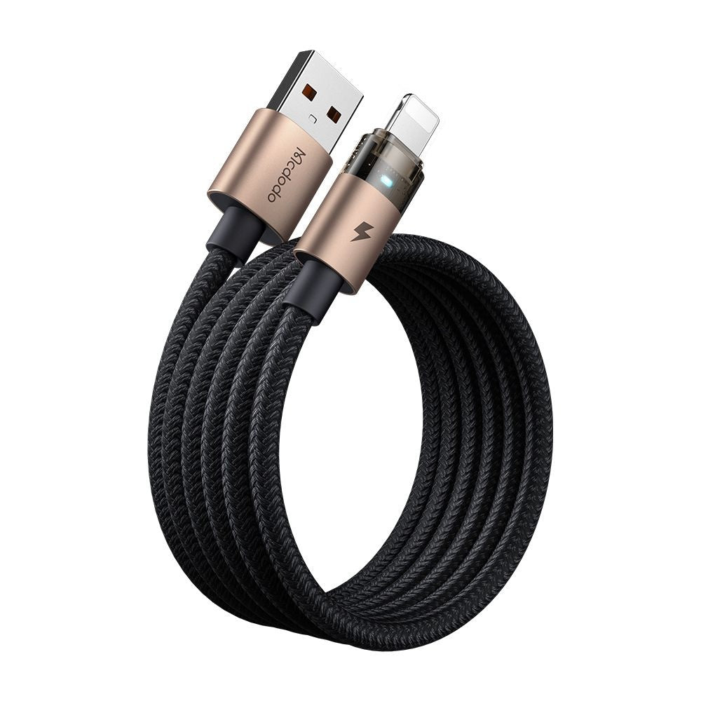 Καλώδιο Δεδομένων και Φόρτισης USB-A - Lightning McDodo CA-6911, 18W, 1.2m, Χρυσό