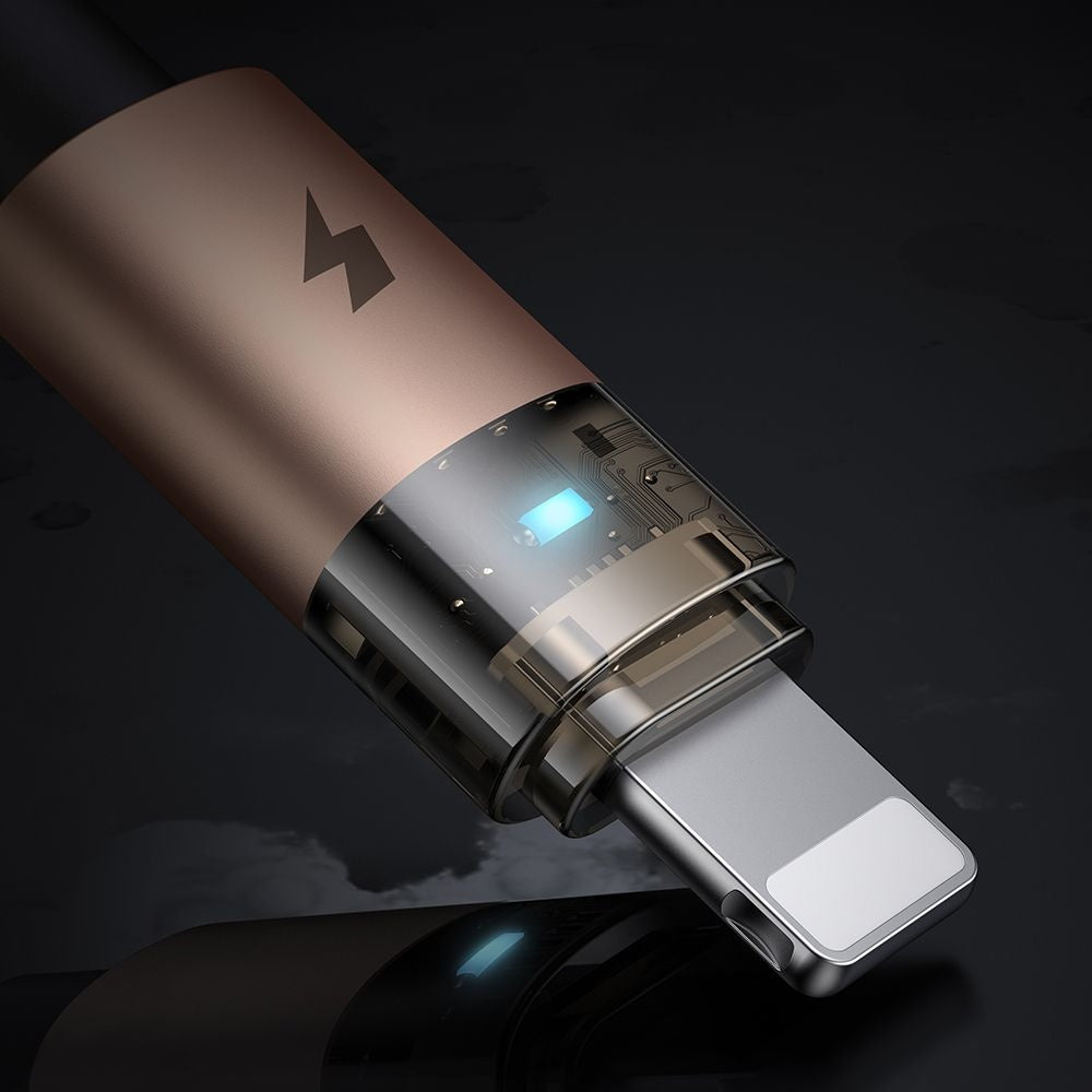 Καλώδιο Δεδομένων και Φόρτισης USB-A - Lightning McDodo CA-6911, 18W, 1.2m, Χρυσό