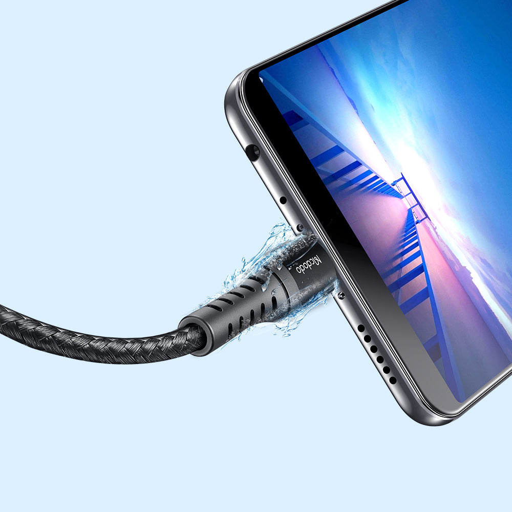 Καλώδιο Δεδομένων και Φόρτισης USB-A - microUSB McDodo CA-2281, 18W, 1m, Μαύρο