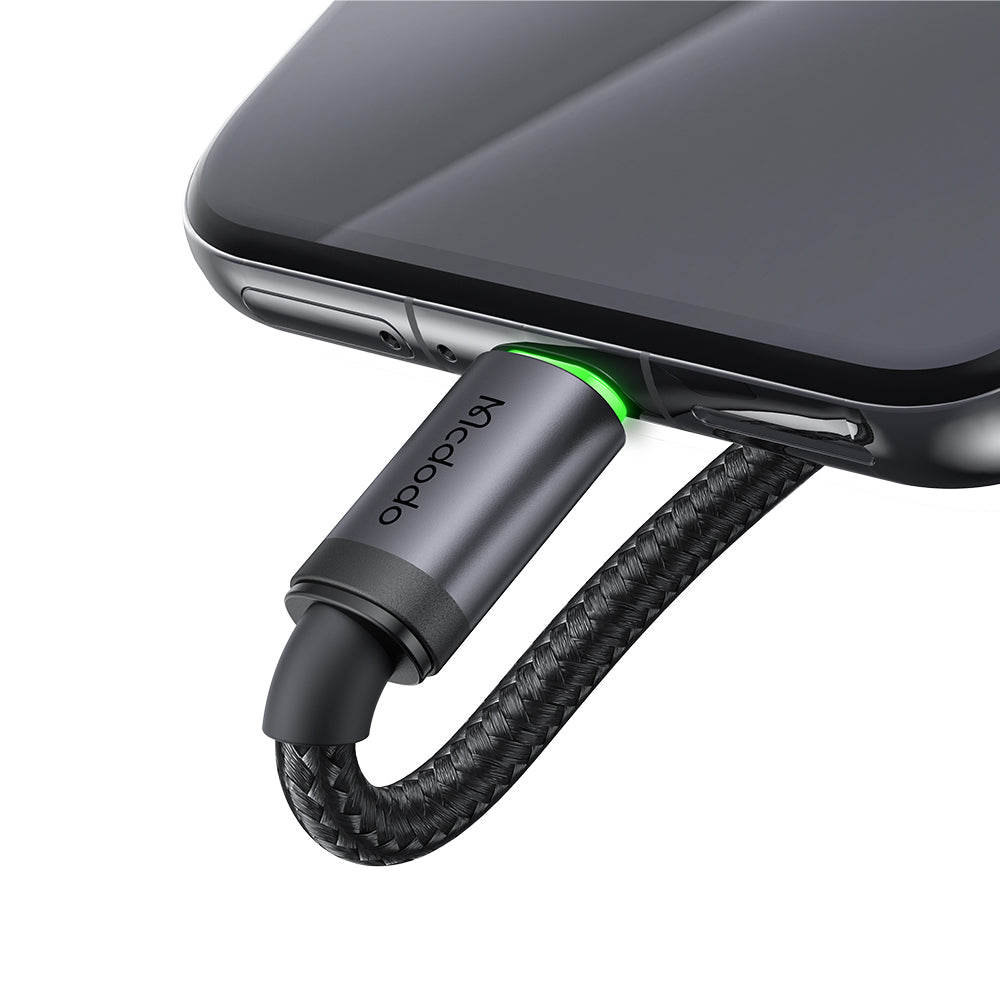 Καλώδιο Δεδομένων και Φόρτισης USB-A - microUSB McDodo CA-3990, 18W, 1m, Μαύρο