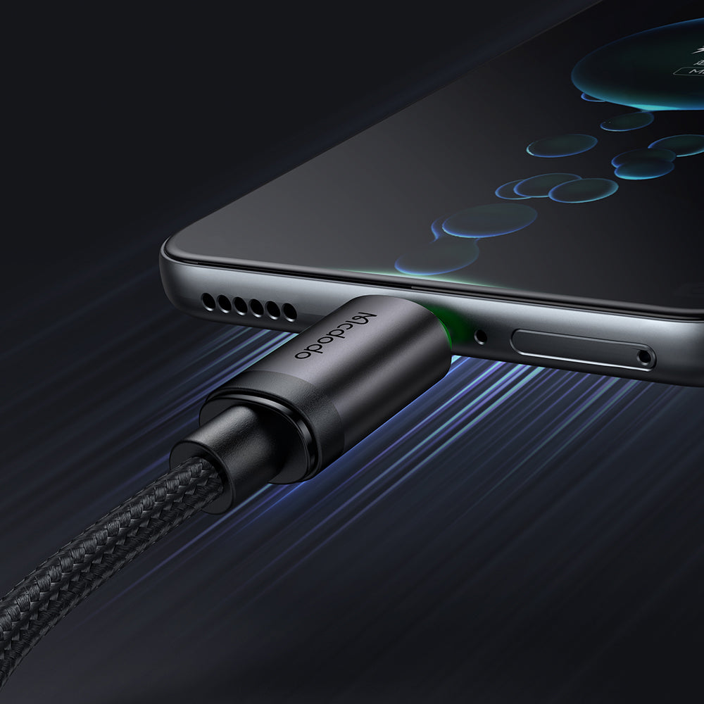 Καλώδιο Δεδομένων και Φόρτισης USB-A - microUSB McDodo CA-3990, 18W, 1m, Μαύρο