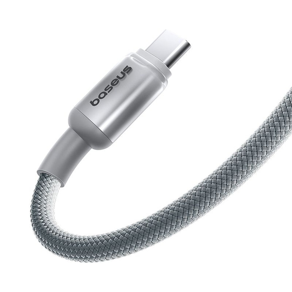 Καλώδιο Δεδομένων και Φόρτισης USB-A - USB-C Baseus Discolor, 100W, 1m, Ασημί E0420803
