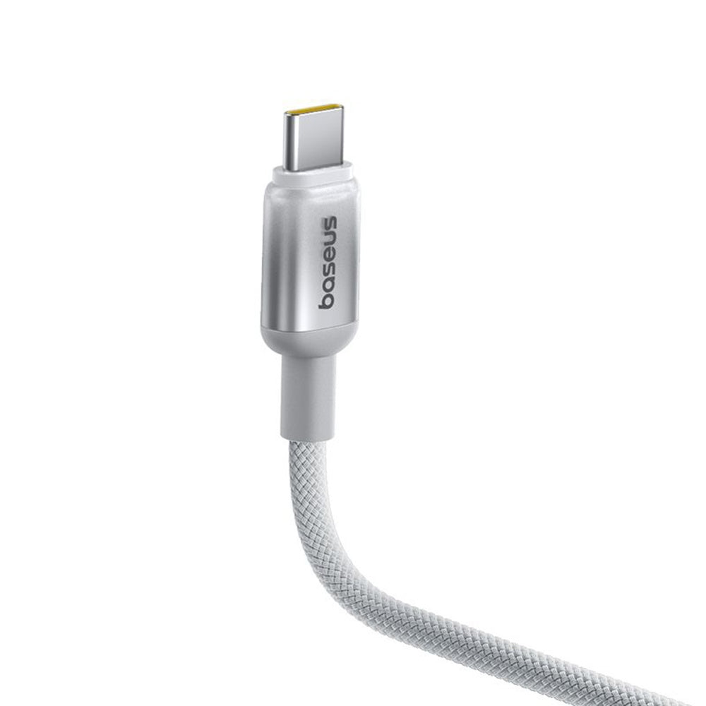 Καλώδιο Δεδομένων και Φόρτισης USB-A - USB-C Baseus Discolor, 100W, 1m, Ασημί E0420803
