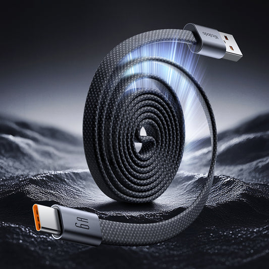 Καλώδιο Δεδομένων και Φόρτισης USB-A - USB-C McDodo CA-1200, 60W, 1μ, Μαύρο