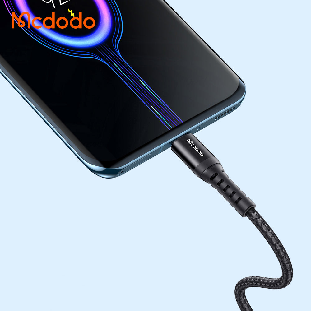Καλώδιο Δεδομένων και Φόρτισης USB-A - USB-C McDodo CA-2271, 18W, 1m, Μαύρο