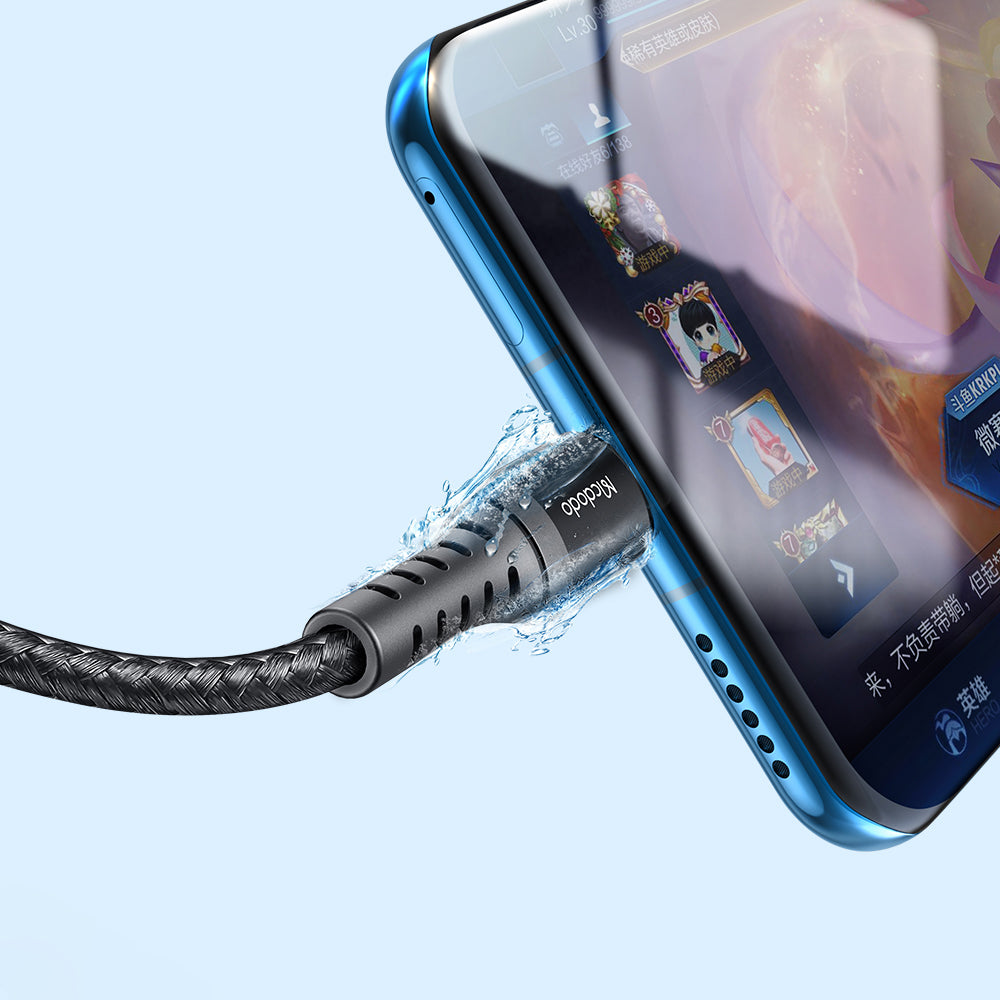 Καλώδιο Δεδομένων και Φόρτισης USB-A - USB-C McDodo CA-2271, 18W, 1m, Μαύρο