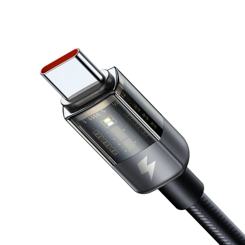 Καλώδιο Δεδομένων και Φόρτισης USB-A - USB-C McDodo CA-3150 Auto Power Off, 100W, 1.2m, Μαύρο