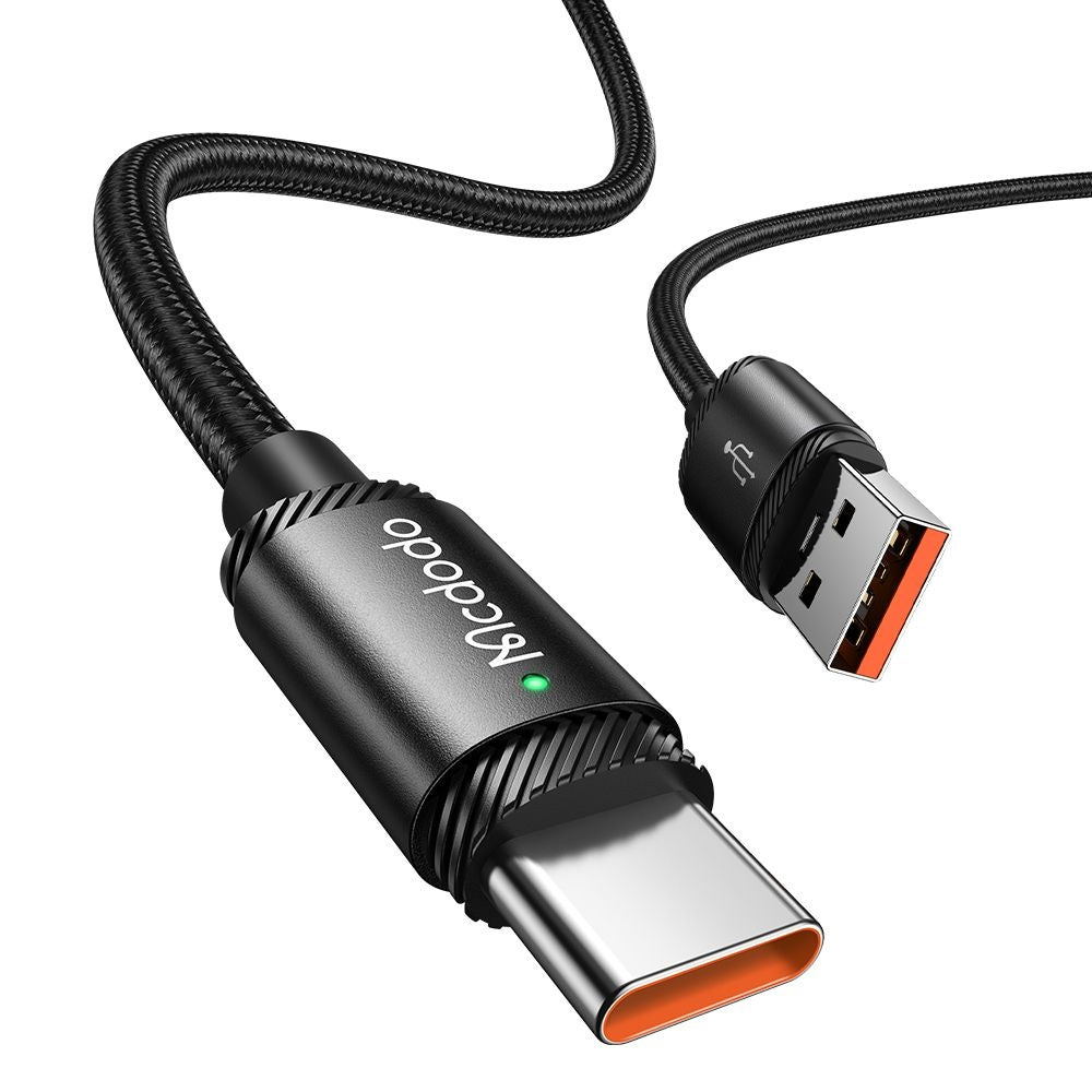 Καλώδιο Δεδομένων και Φόρτισης USB-A - USB-C McDodo CA-4730, 120W, 1.5m, Μαύρο