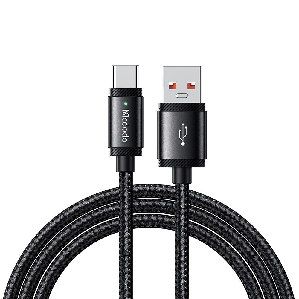 Καλώδιο Δεδομένων και Φόρτισης USB-A - USB-C McDodo CA-4730, 120W, 1.5m, Μαύρο