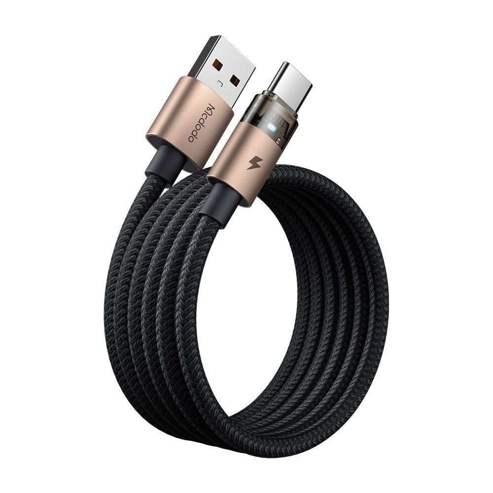 Καλώδιο Δεδομένων και Φόρτισης USB-A - USB-C McDodo CA-6891, 66W, 1.2m, Χρυσό