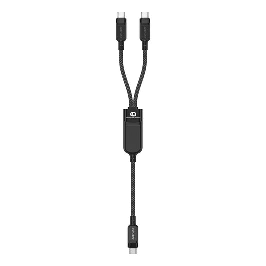 Καλώδιο Δεδομένων και Φόρτισης USB-C - 2 x USB-C Acefast C5-11, 100W, 1.2m, Μαύρο