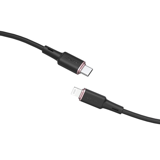 Καλώδιο Δεδομένων και Φόρτισης USB-C - Lightning Acefast C2-01, 30W, 1.2m, Μαύρο