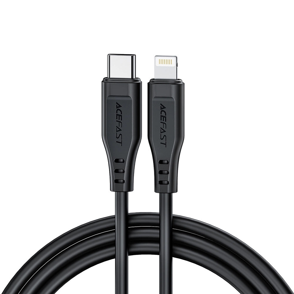 Καλώδιο Δεδομένων και Φόρτισης USB-C - Lightning Acefast C3-01, 30W, 1.2m, Λευκό