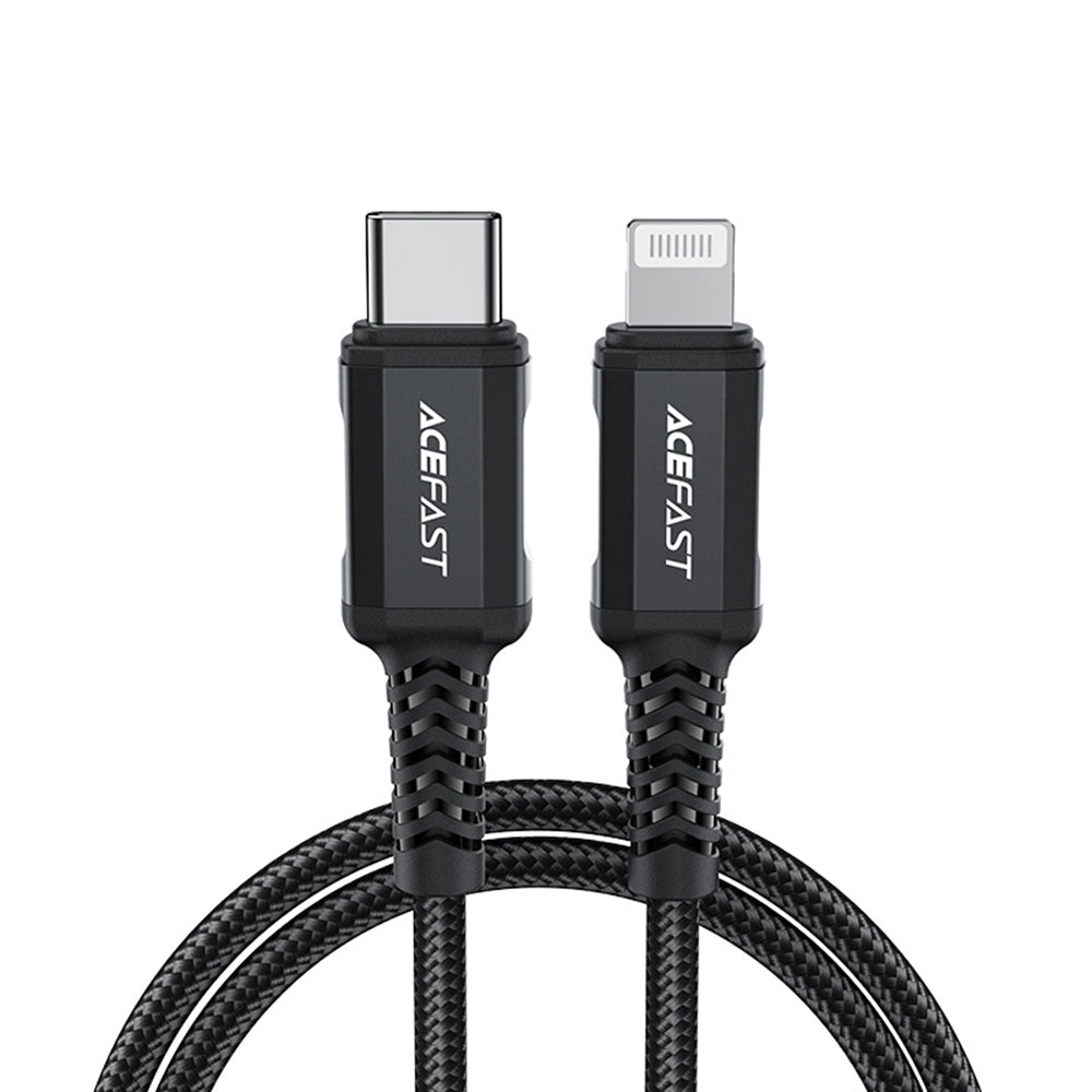 Καλώδιο Δεδομένων και Φόρτισης USB-C - Lightning Acefast C4-01, 30W, 1.8m, Μαύρο