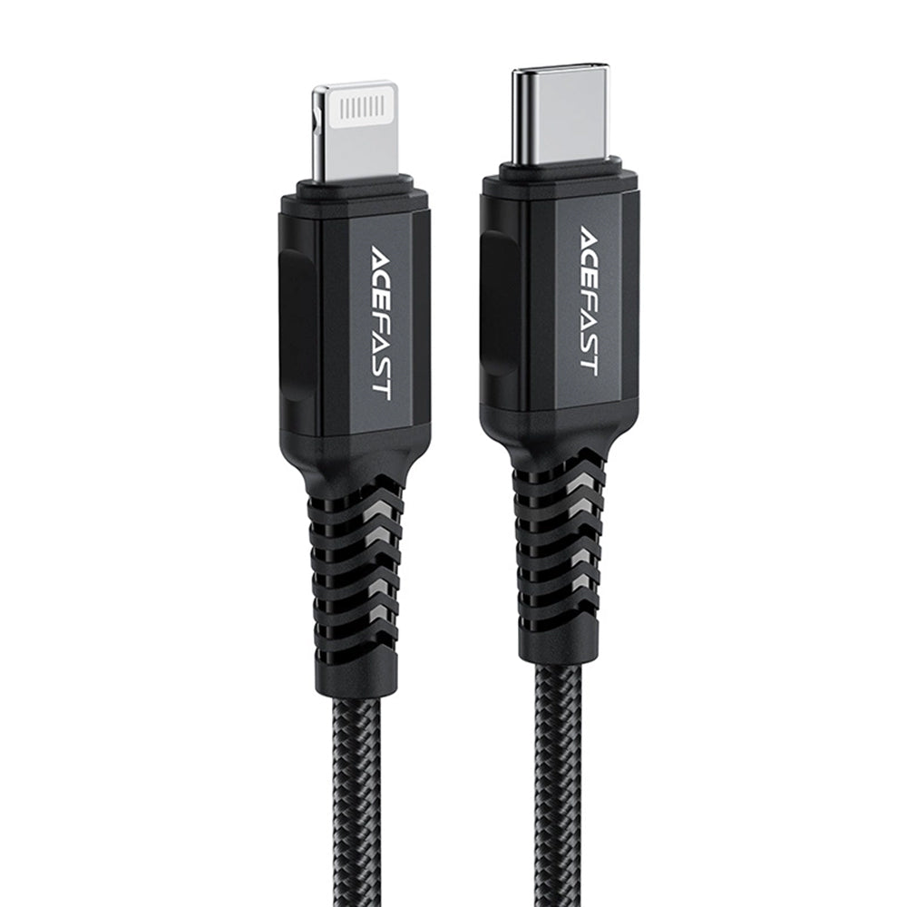 Καλώδιο Δεδομένων και Φόρτισης USB-C - Lightning Acefast C4-01, 30W, 1.8m, Μαύρο