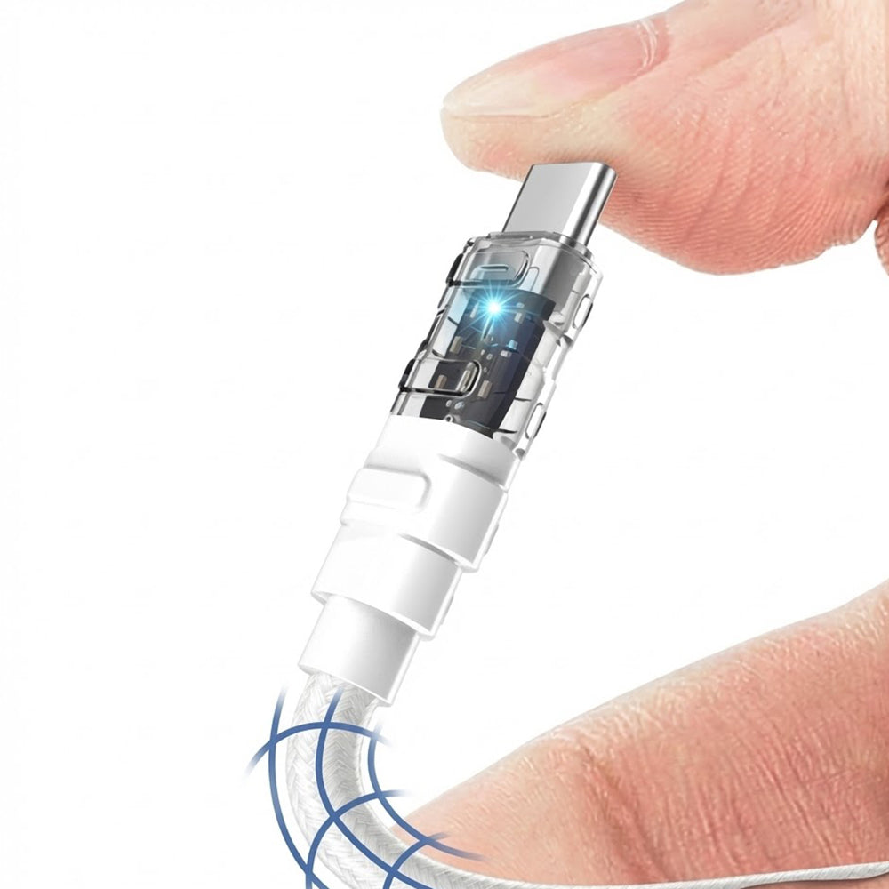 Καλώδιο Δεδομένων και Φόρτισης USB-C - Lightning Lito LD05, 27W, 1m, Λευκό