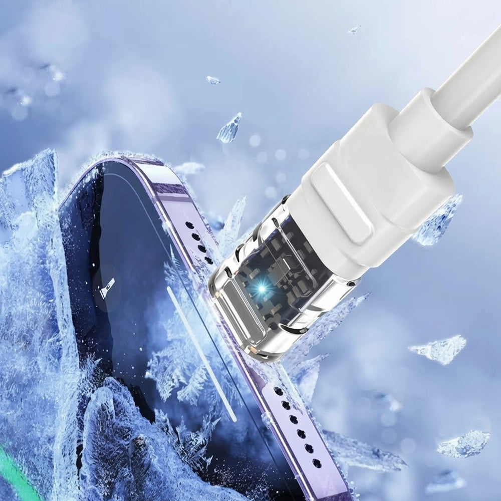 Καλώδιο Δεδομένων και Φόρτισης USB-C - Lightning Lito LD05, 27W, 1m, Λευκό