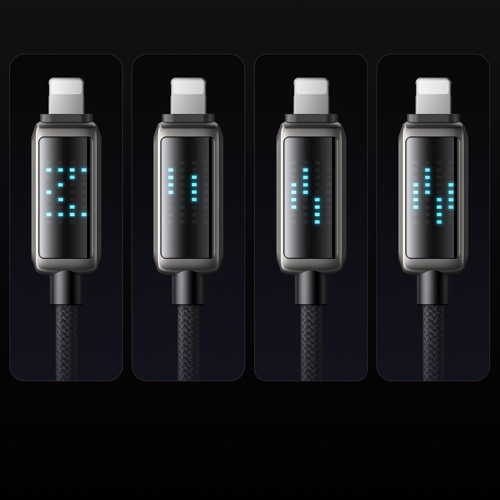 Καλώδιο Δεδομένων και Φόρτισης USB-C - Lightning McDodo CA-2630 Display, 36W, 1.2m, Μαύρο