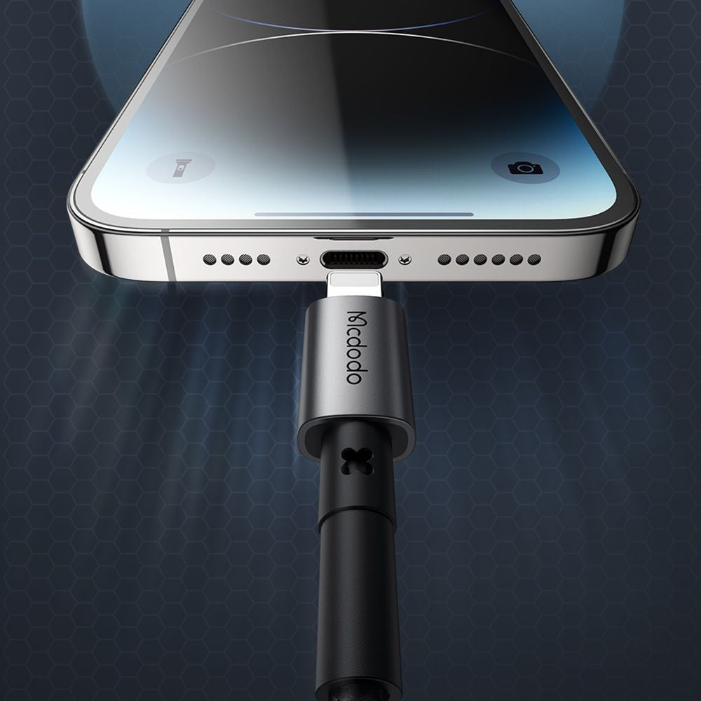 Καλώδιο Δεδομένων και Φόρτισης USB-C - Lightning McDodo CA-2850, 36W, 1.2m, Μαύρο