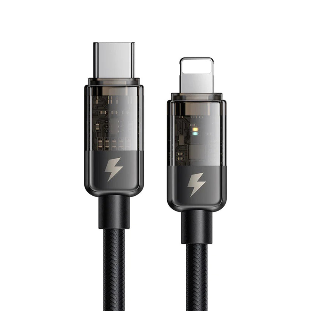 USB-C to Lightning McDodo CA-3160 Auto Power Off Cable, 36W, 1.2m, Black