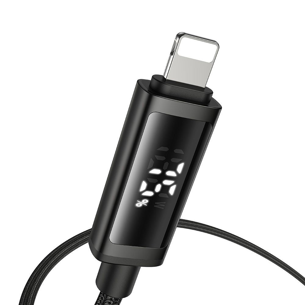 Καλώδιο Δεδομένων και Φόρτισης USB-C - Lightning McDodo CA-7990 Display, 36W, 1.2m, Μαύρο