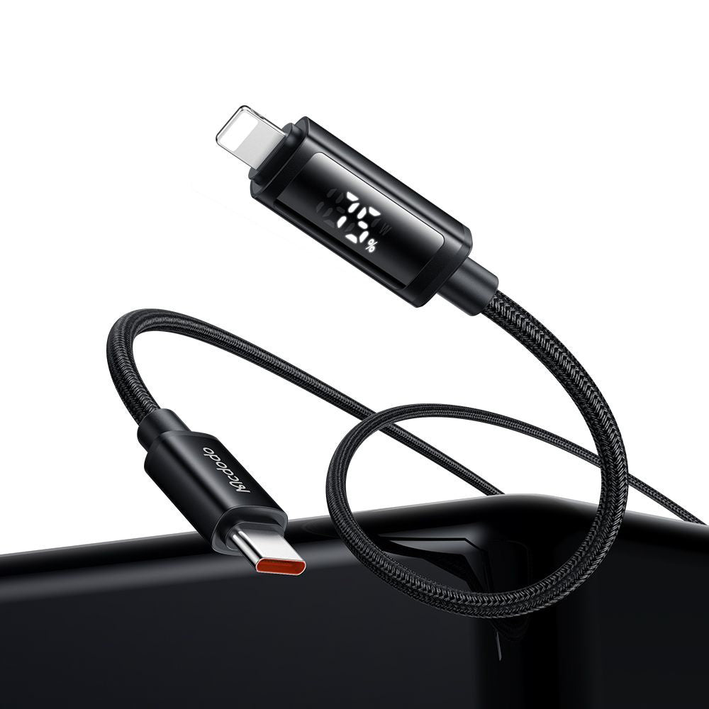 Καλώδιο Δεδομένων και Φόρτισης USB-C - Lightning McDodo CA-7990 Display, 36W, 1.2m, Μαύρο