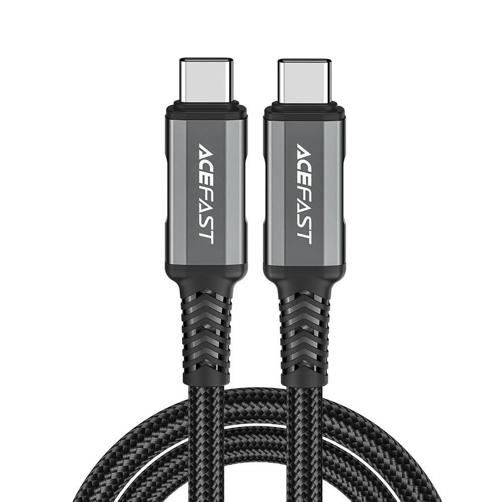 Καλώδιο Δεδομένων και Φόρτισης USB-C - USB-C Acefast C1-09, 240W, 1m, Γκρι