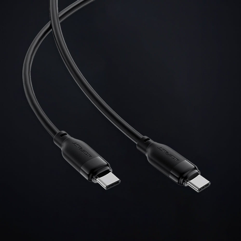 Καλώδιο Δεδομένων και Φόρτισης USB-C - USB-C Acefast C16-03, 60W, 1.2m, Μαύρο