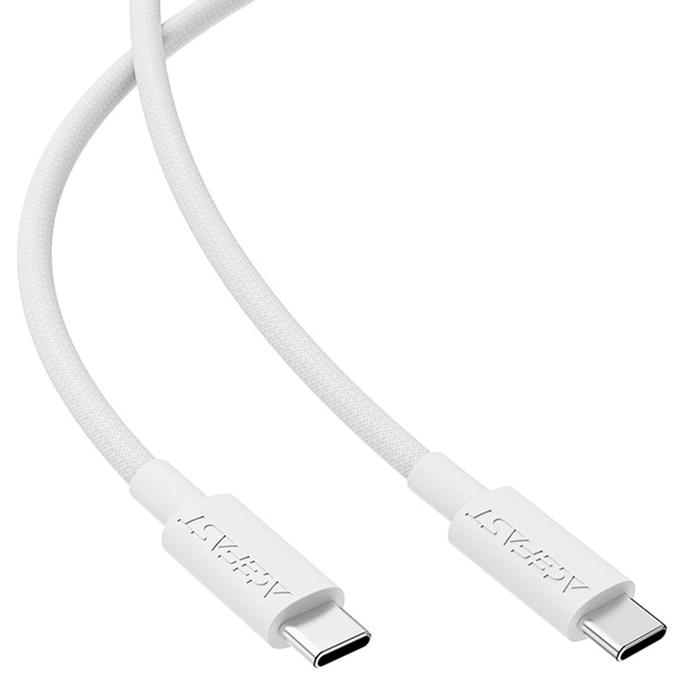 Καλώδιο Δεδομένων και Φόρτισης USB-C - USB-C Acefast C18-03, 60W, 1.2m, Λευκό