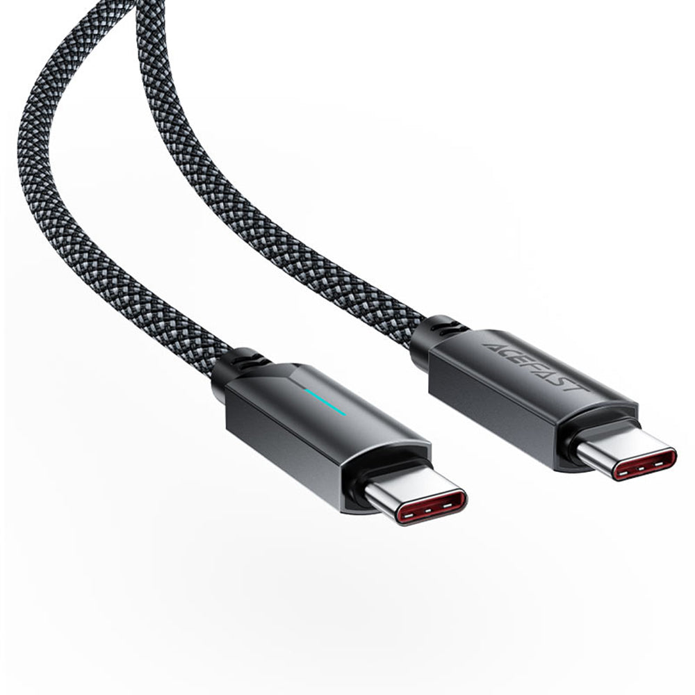 Καλώδιο Δεδομένων και Φόρτισης USB-C - USB-C Acefast C19-03, 60W, 1.2m, Μαύρο