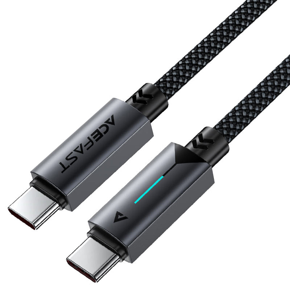 Καλώδιο Δεδομένων και Φόρτισης USB-C - USB-C Acefast C19-03, 60W, 1.2m, Μαύρο