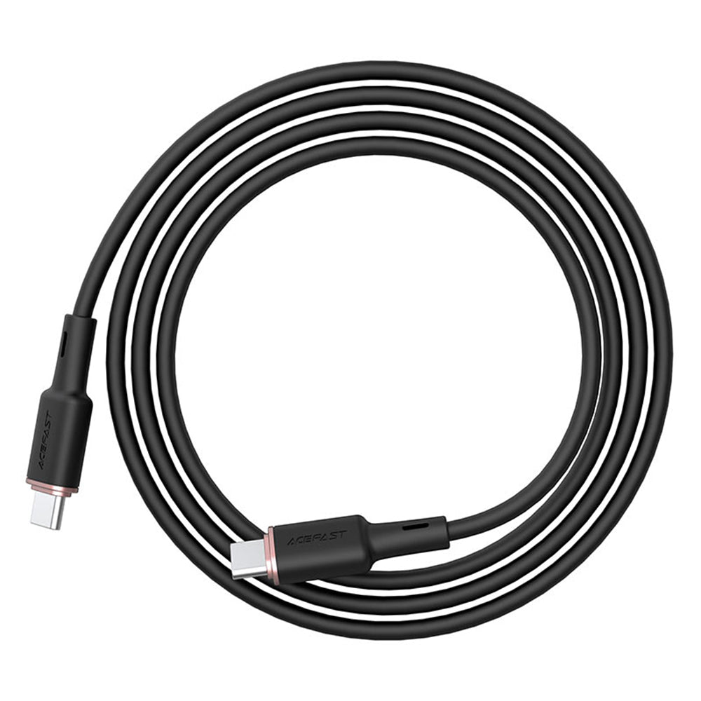 Καλώδιο Δεδομένων και Φόρτισης USB-C - USB-C Acefast C2-03, 60W, 1.2m, Μαύρο