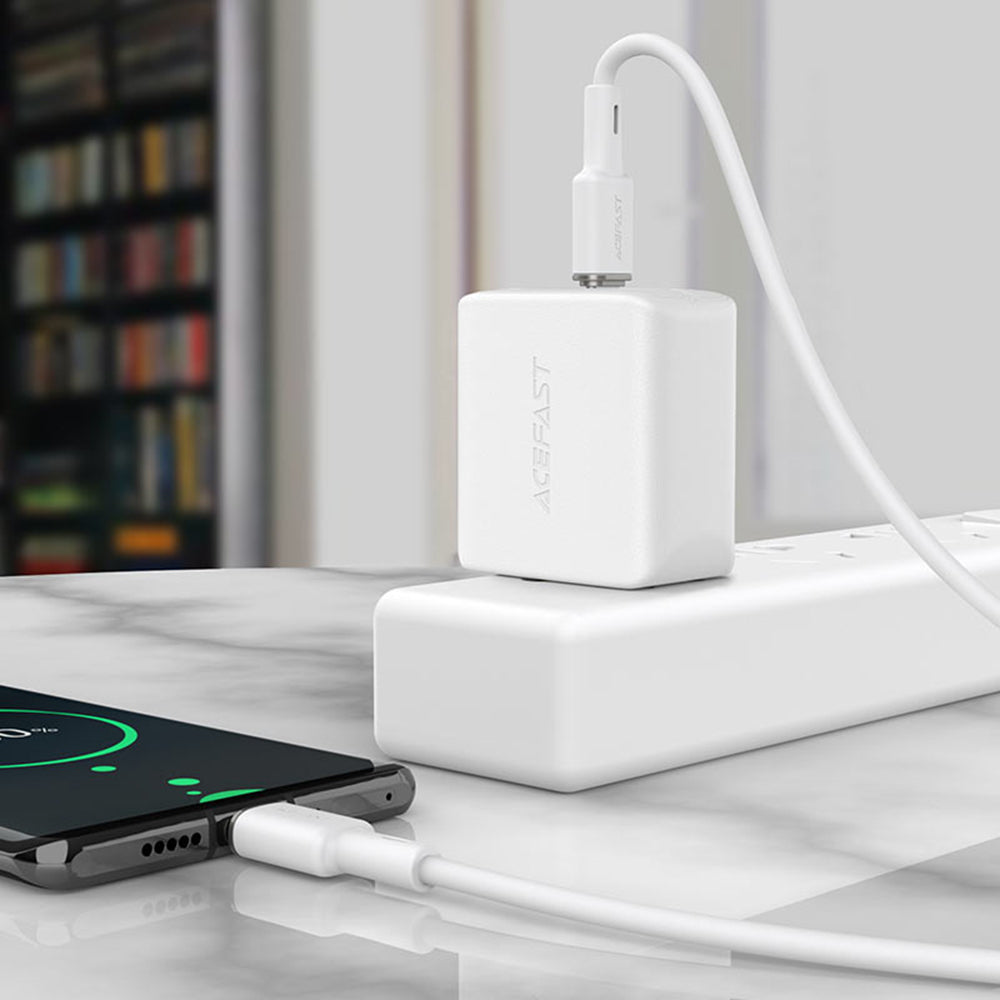 Καλώδιο Δεδομένων και Φόρτισης USB-C - USB-C Acefast C2-03, 60W, 1.2m, Μαύρο