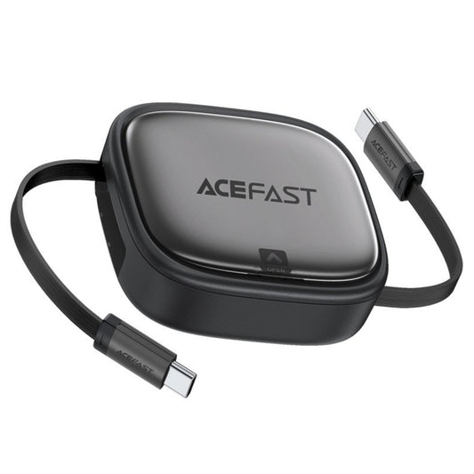 Καλώδιο Δεδομένων και Φόρτισης USB-C - USB-C Acefast Travel J3, 60W, 0.95m, Μαύρο