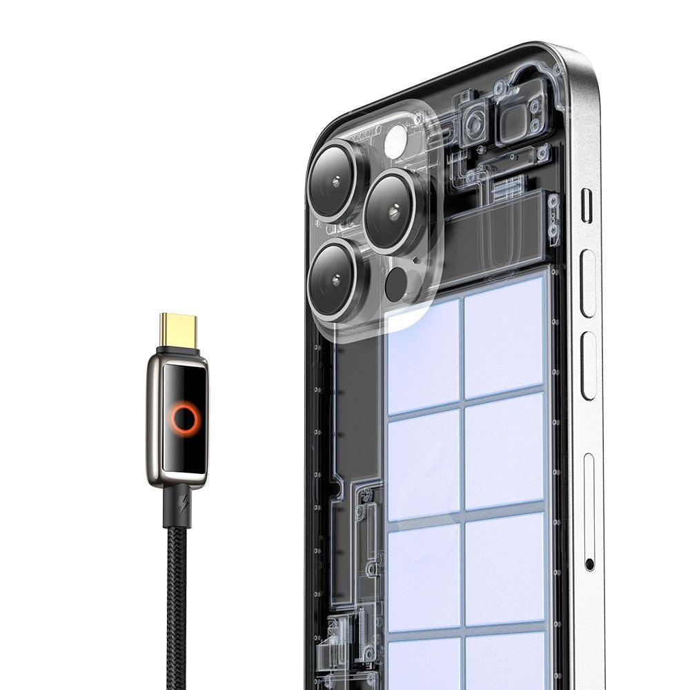Καλώδιο Δεδομένων και Φόρτισης USB-C - USB-C McDodo CA-6680 Αυτόματη Διακοπή Ενέργειας, 100W, 1.2m, Μαύρο