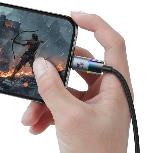 Καλώδιο Δεδομένων και Φόρτισης USB-C - USB-C McDodo CA-8200 Colorful, 100W, 1.2m, Μαύρο