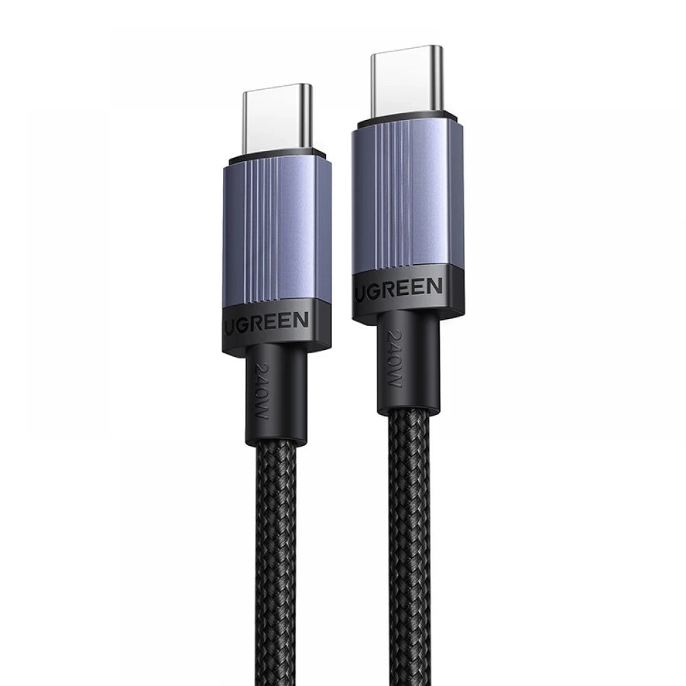 Καλώδιο Δεδομένων και Φόρτισης USB-C - USB-C UGREEN L532, 240W, 2m, Γκρι