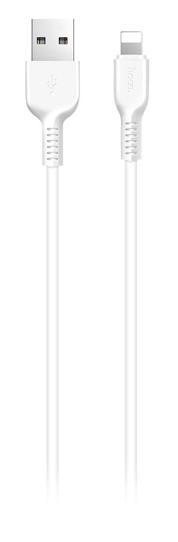 Καλώδιο Δεδομένων και Φόρτισης USB-A - Lightning HOCO Flash X20, 18W, 1m, Λευκό