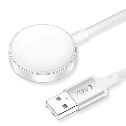 Καλώδιο Φόρτισης Tech-Protect MC02 Ultraboost για Apple Watch Series, Λευκό