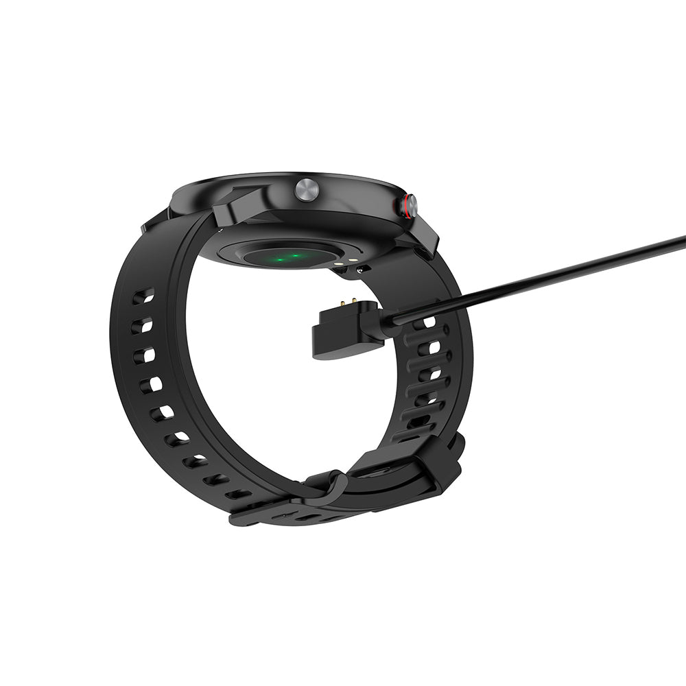 Καλώδιο Φόρτισης Techsuit TXC4 για Oneplus Nord Watch / Haylou Bling LS12 / RT LS05S, USB-A, Μαύρο